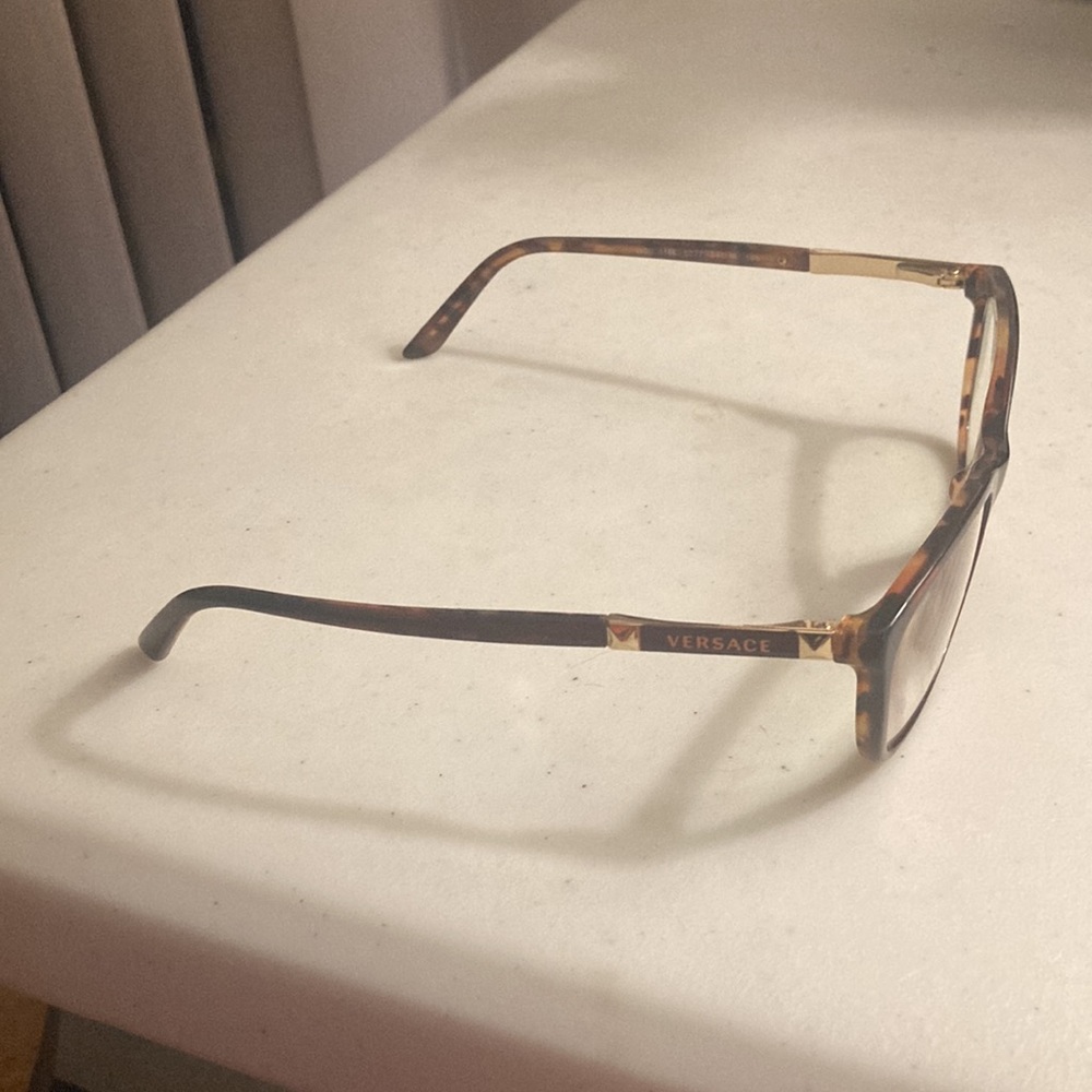 Versace Tortoise Eyeglass Frames - image 2
